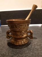 antieke koperen vijzel, Antiek en Kunst, Antiek | Koper en Brons, Ophalen of Verzenden, Koper