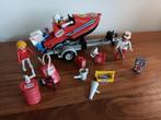 playmobil retro vintage speedboot racingboot met trailer etc, Ophalen, Zo goed als nieuw, Complete set