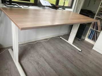 Verstelbaar bureau 160x80 | Toscaans noten | Pro kwaliteit