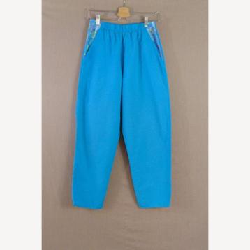 Vintage blauwe 80s broek met elastiek maat M | 1396 beschikbaar voor biedingen