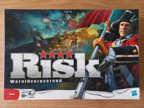 RISK, HASBRO, 2-5 spelers, vanaf 10 jr COMPLEET, NIEUWSTAAT, Hobby en Vrije tijd, Gezelschapsspellen | Bordspellen, Zo goed als nieuw