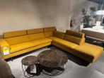 Leolux Horatio hoekbank oker, Ophalen of Verzenden, Zo goed als nieuw, Stof