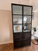 Stalen vitrine kast, Ophalen, Minder dan 50 cm, Zo goed als nieuw, Minder dan 100 cm