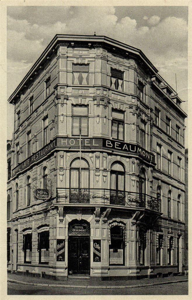 Hotel Beaumont, Maastricht - B-keus - ongelopen, Verzamelen, Ansichtkaarten | Nederland, Ongelopen, Limburg, Voor 1920, Ophalen of Verzenden