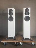 Linn Akubarik Katalyst Wit Exakt, Overige merken, Front, Rear of Stereo speakers, Zo goed als nieuw, 120 watt of meer