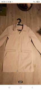 Roomkleurige softshell regenjas Ilse Jacobsen zomerjas  36, Ilse Jacobsen, Ophalen of Verzenden, Zo goed als nieuw, Maat 36 (S)