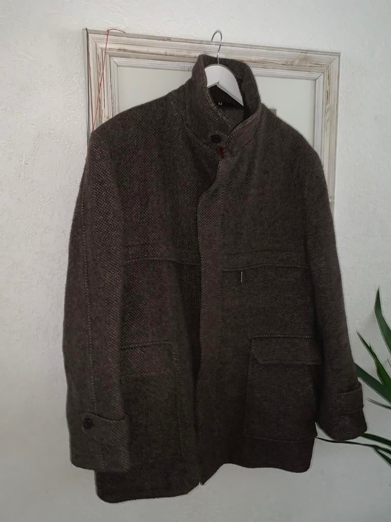 Shelter wollen jas maat 52 - ZGAN, Kleding | Heren, Jassen | Winter, Ophalen of Verzenden, Zo goed als nieuw, Maat 52/54 (L)
