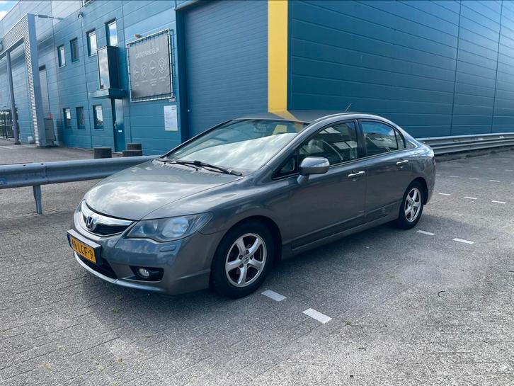 Honda Civic 1.3 Vtec Hybrid 4DR C-tr. 2010 Grijs, Auto's, Honda, Particulier, Civic, Benzine, A, Sedan, Automaat, Origineel Nederlands