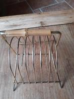 Vintage toastrekje met bamboe greepje, Ophalen of Verzenden, Huis en Inrichting