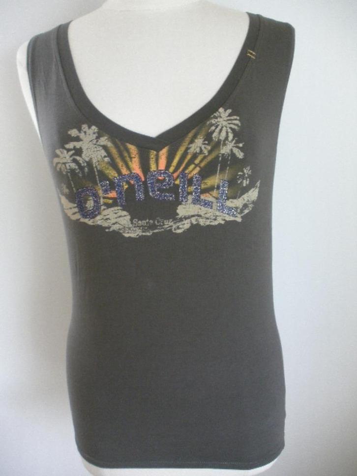 O'NEILL top bruin maat XL - nieuw -, Kleding | Dames, Tops, Nieuw, Maat 46/48 (XL) of groter, Bruin, Zonder mouw, Ophalen of Verzenden