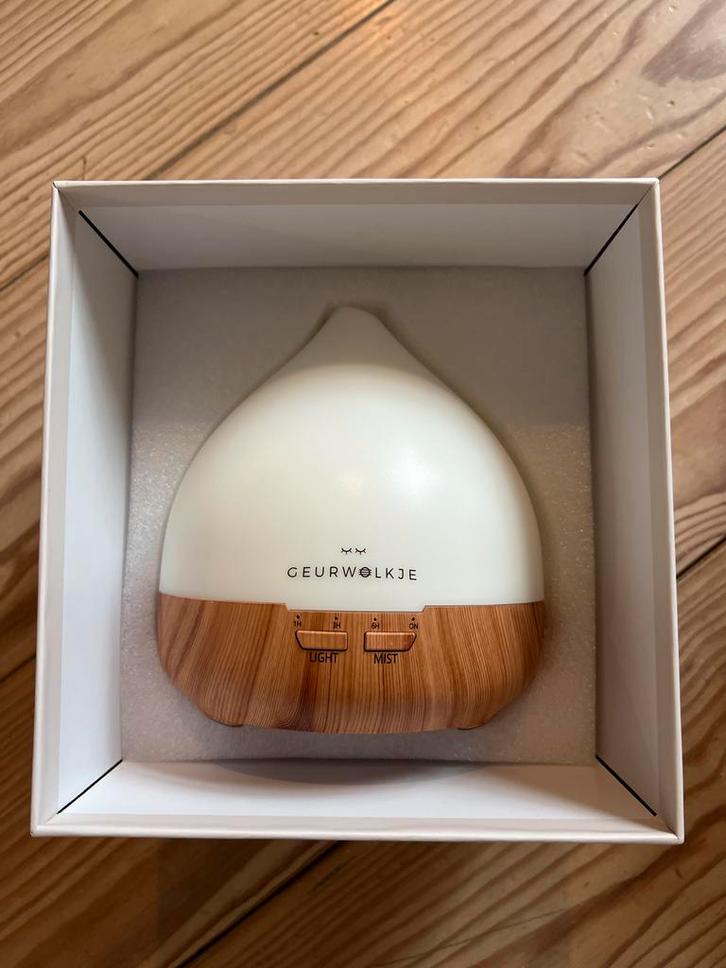 Geurwolkje Unity 2.0 - Licht Hout, Huis en Inrichting, Woonaccessoires | Kandelaars en Kaarsen, Nieuw, 25 tot 50 cm, Hout, Wit