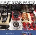 W204 C63 AMG veerpoot compleet Mercedes C Klasse schokbreker, Gebruikt, -, Ophalen of Verzenden, -