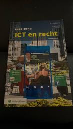 S.L. Gellaerts - Inleiding ICT en recht, Boeken, S.L. Gellaerts; C.M. Jobse, Sociale wetenschap, Ophalen of Verzenden, Zo goed als nieuw