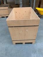 Houten bak, Ophalen, Zo goed als nieuw, 50 mm of meer, Pallet