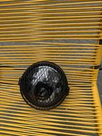 6,5 inch led koplamp compleet mat zwart, Motoren, Ophalen of Verzenden