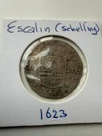 Escalin schelling 1623, Vóór koninkrijk, Zilver, Losse munt, Overige waardes