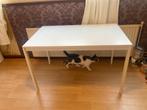 'Vihals' uitschuifbare tafel wit IKEA, Huis en Inrichting, Tafels | Eettafels, Ophalen, Overige materialen, 50 tot 100 cm, Zo goed als nieuw