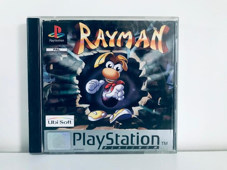 PS1 - Rayman (Compleet), Spelcomputers en Games, Games | Sony PlayStation 1, Zo goed als nieuw, Avontuur en Actie, 1 speler, Vanaf 3 jaar