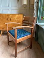 Eikenhouten bureaustoel, Ophalen, Gebruikt, Bruin, Eén