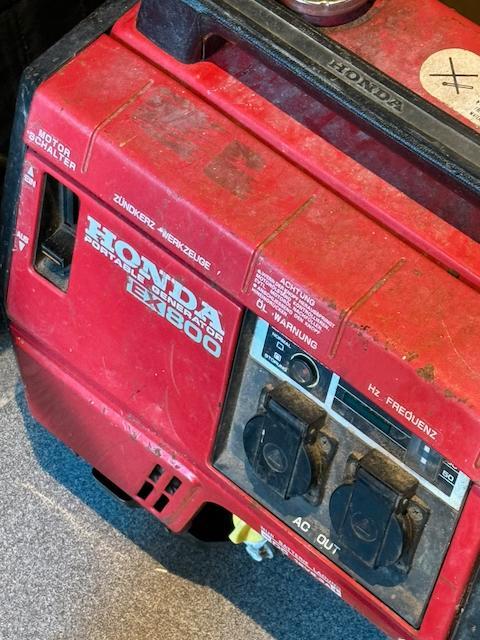 Honda EX800 benzine Agregaat, Doe-het-zelf en Verbouw, Aggregaten, Gebruikt, Benzine, Minder dan 5 kVA, Ophalen
