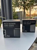 Inlite Ace Down Ace Up Down DARK €50 korting!, Tuin en Terras, Buitenverlichting, Minder dan 50 watt, Wandlamp, Ophalen of Verzenden