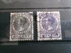 1925 - 1929 - 2 x wilhelmina 60 cent (511e), Postzegels en Munten, Postzegels | Nederland, Verzenden, Gestempeld