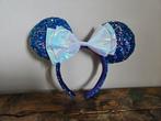 Disneyland Paris Oortjes Diadeem Pailletten Blauw/Wit, Kunststof, Blauw, Ophalen of Verzenden, Zo goed als nieuw