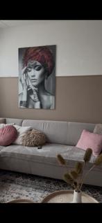 Glazen schilderij, Huis en Inrichting, Woonaccessoires | Schilderijen, Tekeningen en Foto's, Ophalen, Zo goed als nieuw, Schilderij