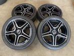 18 inch originele AMG velgen + zomerbanden Mercedes A B CLA