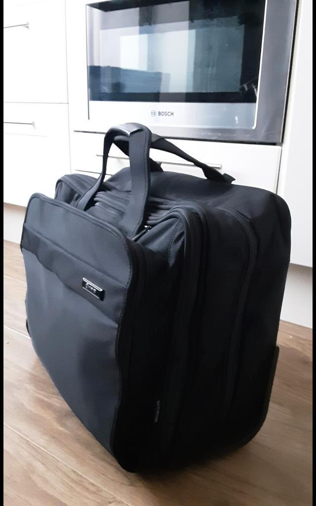 Roltrolley handbagage rolkoffer winpard, Fietsen en Brommers, Fietsaccessoires | Fietstassen, Zo goed als nieuw, Ophalen of Verzenden