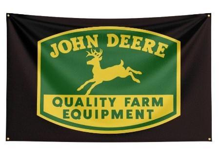 John Deere tractor decoratie reclame vlag, Verzamelen, Merken en Reclamevoorwerpen, Nieuw, Overige typen, Ophalen of Verzenden