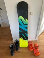 Snowboard set Vandal 145 + Burton schoenen maat 42, Ophalen of Verzenden, Gebruikt, Board