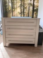 Witte Commode met 4 Laden 110x60x90, Ophalen, Gebruikt, 50 tot 70 cm, 90 tot 105 cm