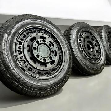 Mercedes Sprinter Crafter 17 inch velgen zwart verzwaard beschikbaar voor biedingen