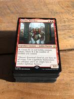 Mtg commander deck rood krenko goblins, Ophalen of Verzenden, Zo goed als nieuw, Speeldeck