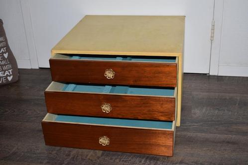 Gero cassette meubel kist kast voor 12 personen bestek, Antiek en Kunst, Antiek | Meubels | Kasten, Ophalen