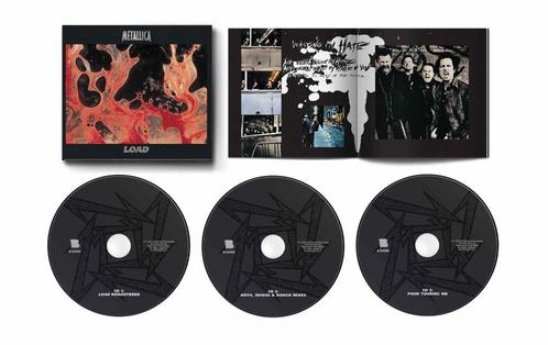 Metallica - Load (Remastered 2025 Limited Expanded 3 CD's), Cd's en Dvd's, Cd's | Hardrock en Metal, Nieuw in verpakking, Boxset