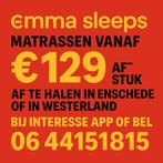 Matrassen al vanaf €129,- Emma sleeps NIEUW!!in verpakking, Ophalen, 180 cm, 200 cm, Nieuw
