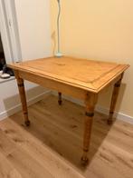 Vintage/Antieke Massief Eiken Tafel, Ophalen, Gebruikt, Antique, 75 cm of meer