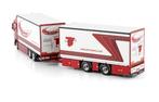 WSI VOLVO FH 5 GLOB.XL 6X2 RIGED BOX COMBI INTER IBERICA, Ophalen of Verzenden, Nieuw, Bus of Vrachtwagen, Wsi