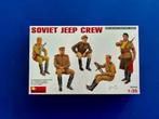 MiniArt 35049 soviet jeep crew 1/35, Hobby en Vrije tijd, Modelbouw | Auto's en Voertuigen, Ophalen of Verzenden, 1:32 tot 1:50