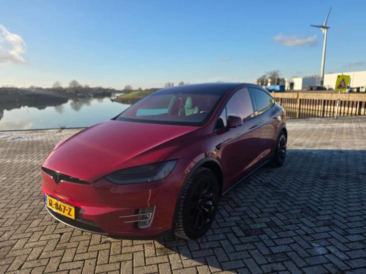 Tesla Model X 100D 2018, Auto's, Tesla, Particulier, Model X, 4x4, ABS, Achteruitrijcamera, Adaptieve lichten, Adaptive Cruise Control