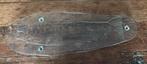 Vintage jaren 70 Zweedse Pukeberg? glass vis serveerplank, Ophalen of Verzenden