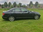 Mercedes c180 avantgarde, Auto's, Mercedes-Benz, Achterwielaandrijving, 4 cilinders, Leder en Stof, Zwart