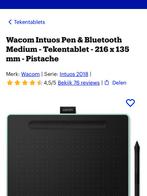 Wacom tekentablat, Computers en Software, Tekentablets, Ophalen of Verzenden, Zo goed als nieuw, Bedraad, Wacom