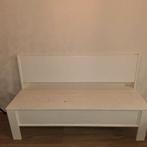 Witte Klapbank met Opbergruimte, Antiek en Kunst, Antiek | Meubels | Stoelen en Banken, Ophalen