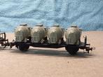 Wagon Fleischman Containerwagon 1473FB (HO), Hobby en Vrije tijd, Modeltreinen | H0, Gebruikt, Gelijkstroom, Fleischmann, Wagon
