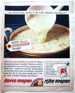 41 vintage advertenties reclames Royco soep 1950-66 soepen, Ophalen of Verzenden, Gebruikt, Overige typen