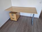 Ikea Galant bureau 80x160cm en ladeblok, Huis en Inrichting, Ophalen, In hoogte verstelbaar, Gebruikt, Bureau