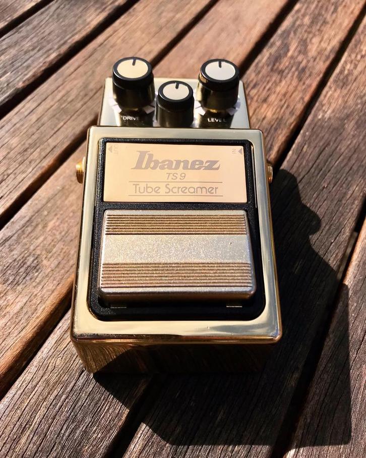 Ibanez TS9 Gold Edition Japan -  RARE - Tubescreamer TS 9, Muziek en Instrumenten, Effecten, Zo goed als nieuw, Distortion, Overdrive of Fuzz